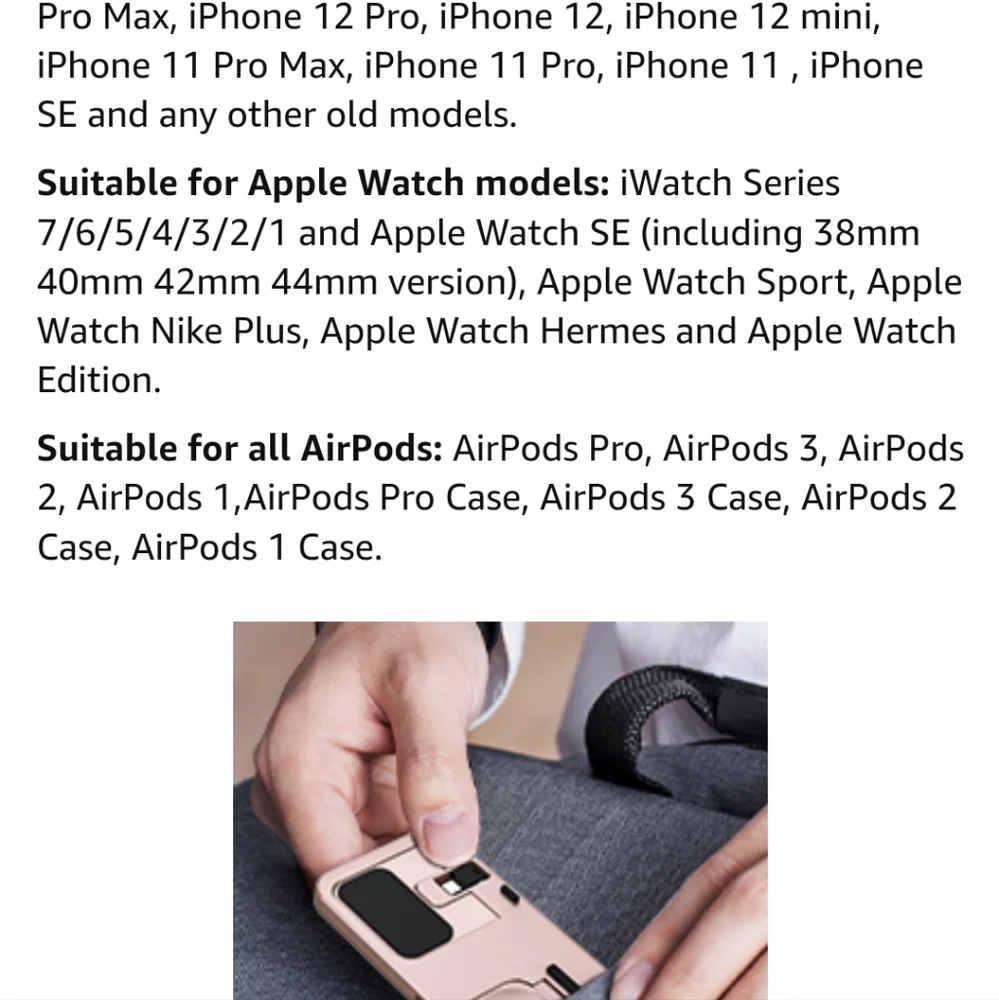 3 in 1 Apple charger